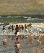 Winslow Homer Escena de playa china oil painting artist